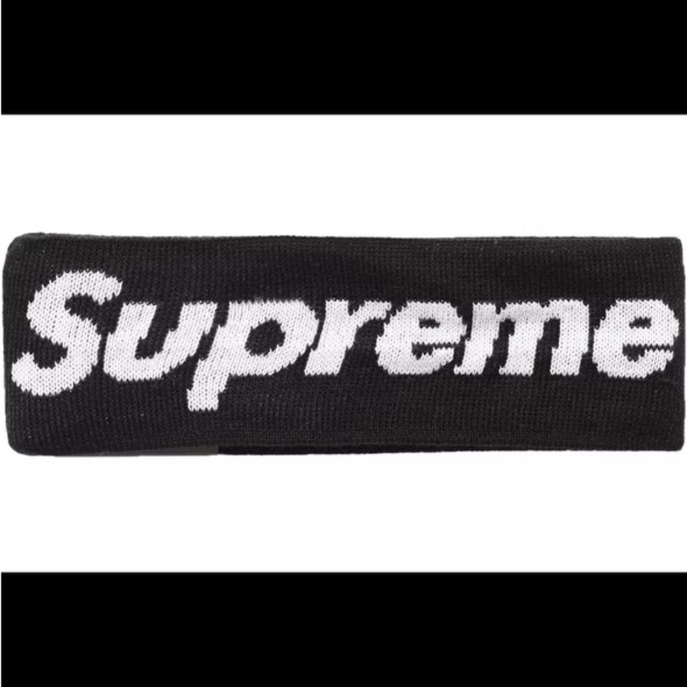 Supreme Black Headband